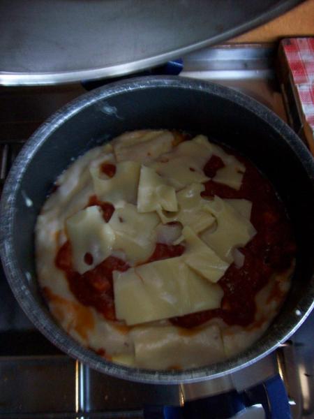 Lasagne uit de pot