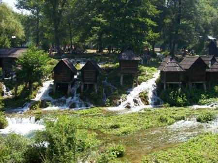 watermolens meer Jajce