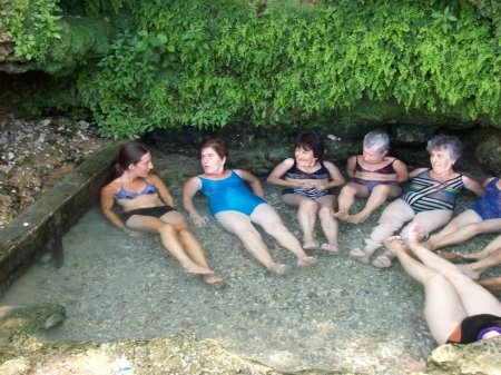 onderonsje in warmwaterbad