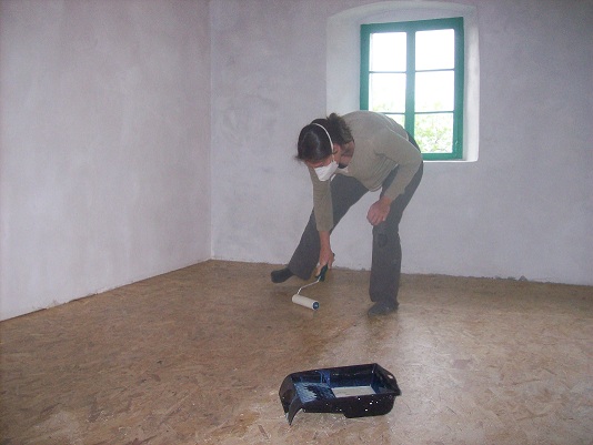 vernissen vloer gastenkamer