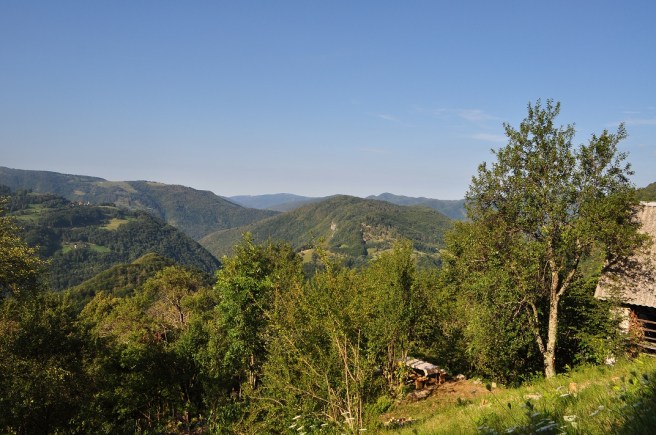 het ondertussen populaire bankjesuitzicht