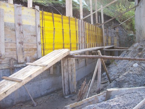 bekisten en beton gieten