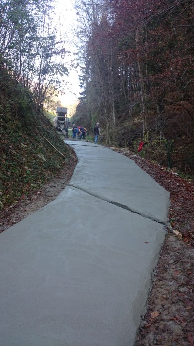 een paar 100m op een weekend