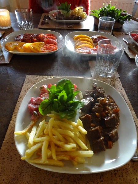 stoverij met frietjes