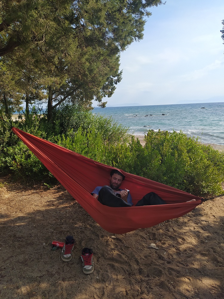 hangmatten on the beach
